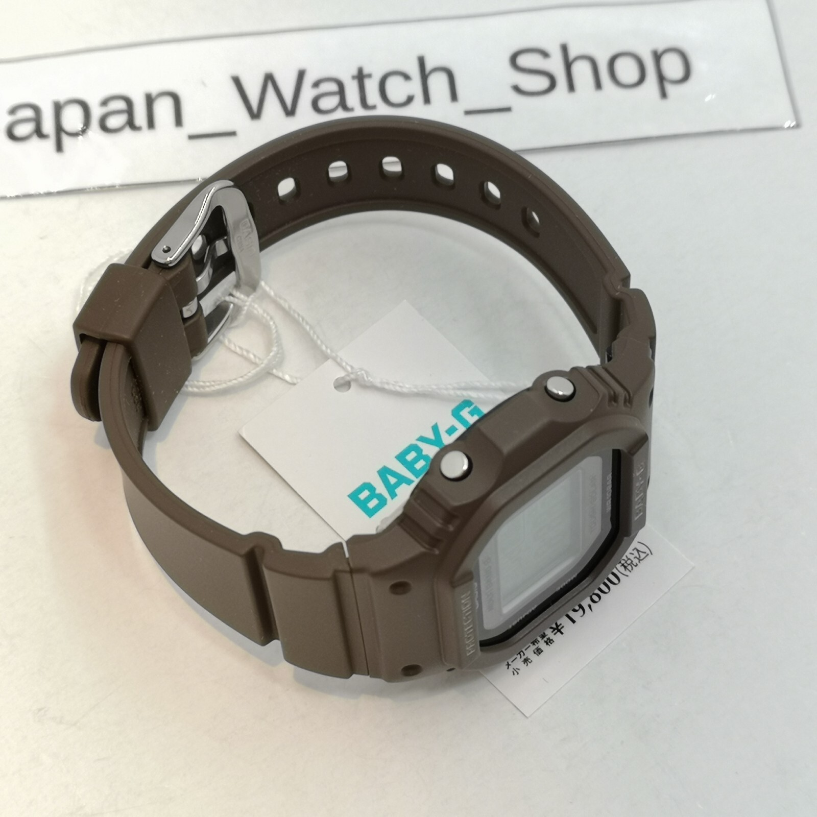 Pre-owned Casio Baby-g Bgd-5650-5jf Brown Black Chronograph Quartz Womens Watch In Box