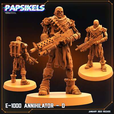 E-1000 Annihilator D | The Resistance | Sci-Fi Miniature | Papsikels