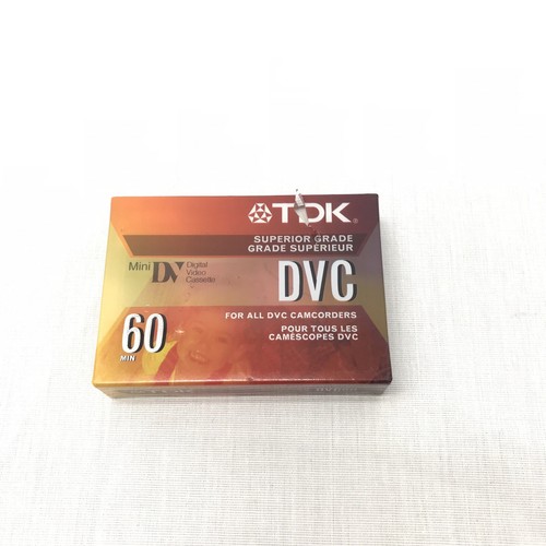 TDK DVC60 Mini DV Digital Video Cassete Tape 60min DVM60ME DVC 60 5111083