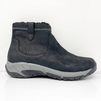 

Merrell Womens Encore 4 J003616W Черные непромокаемые зимние сапоги, размер 9 Вт, Черный, Encore 4