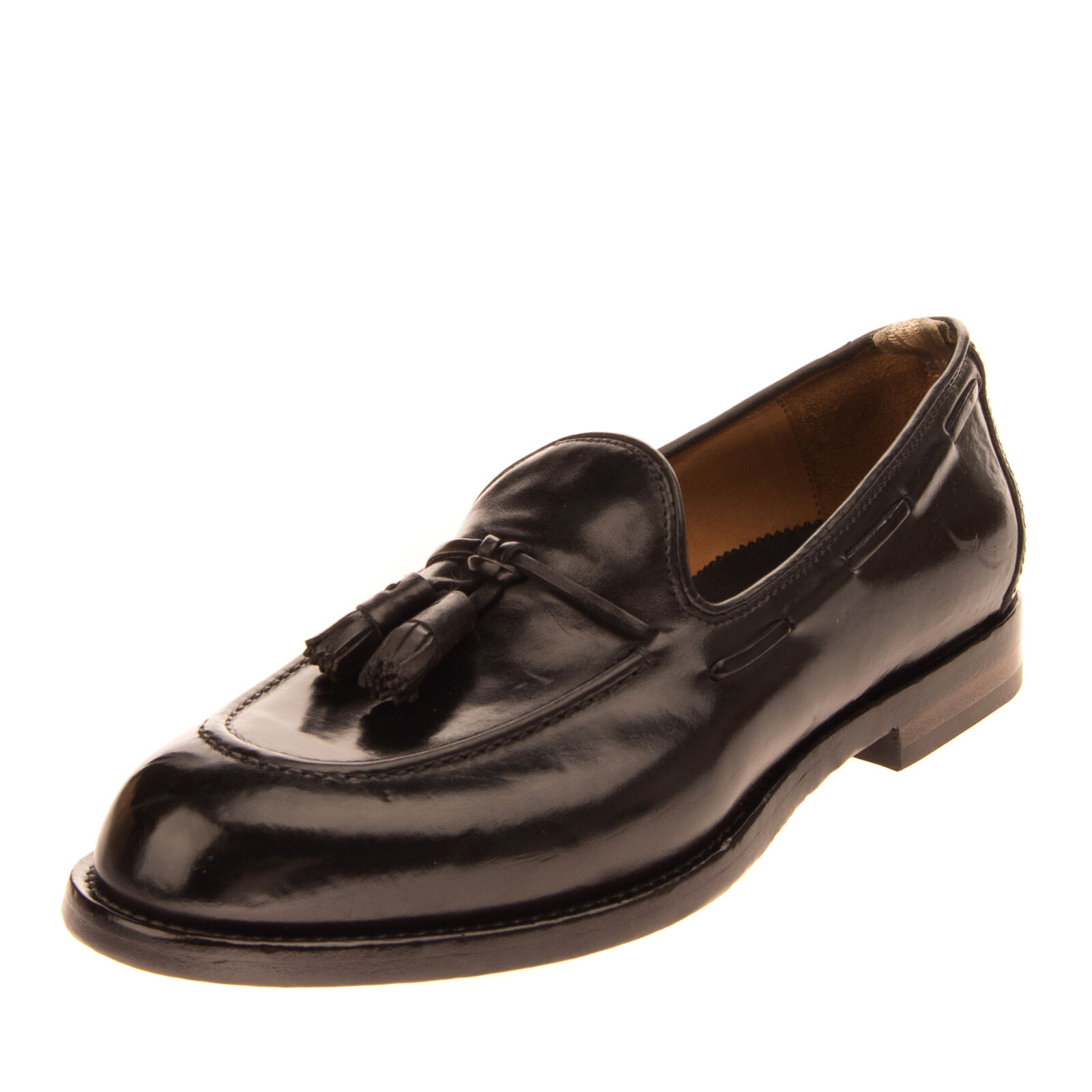 RRP €380 OFFICINE CREATIVE ITALIA Leather Loafer Shoes