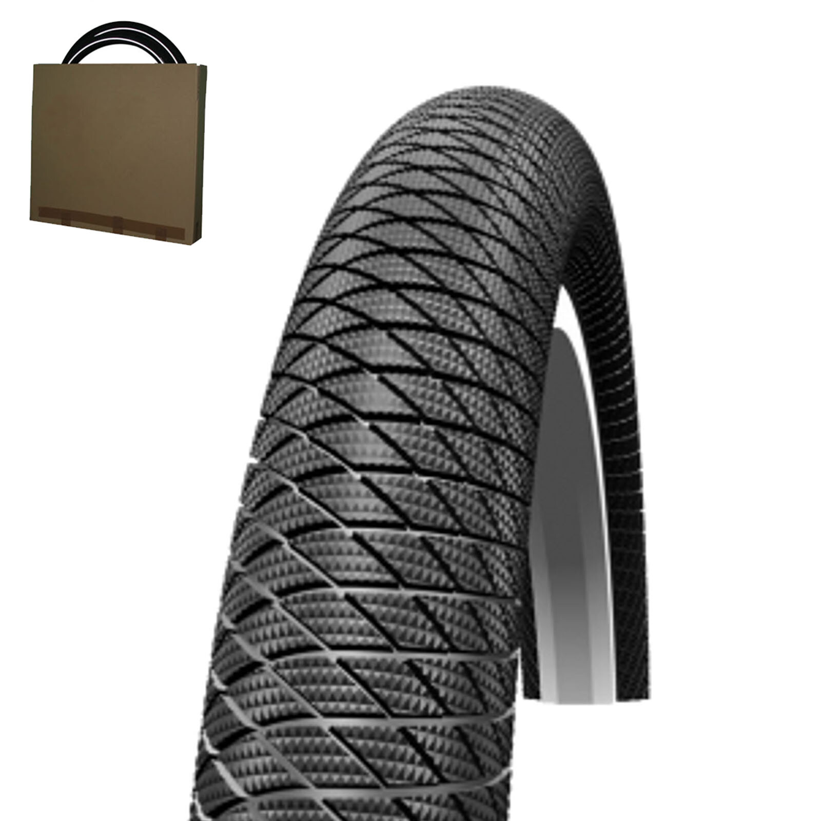 Impac BMX Freestyle Fahrrad Reifen FreePac 20 Zoll 20x2.00 50-406 Mantel 