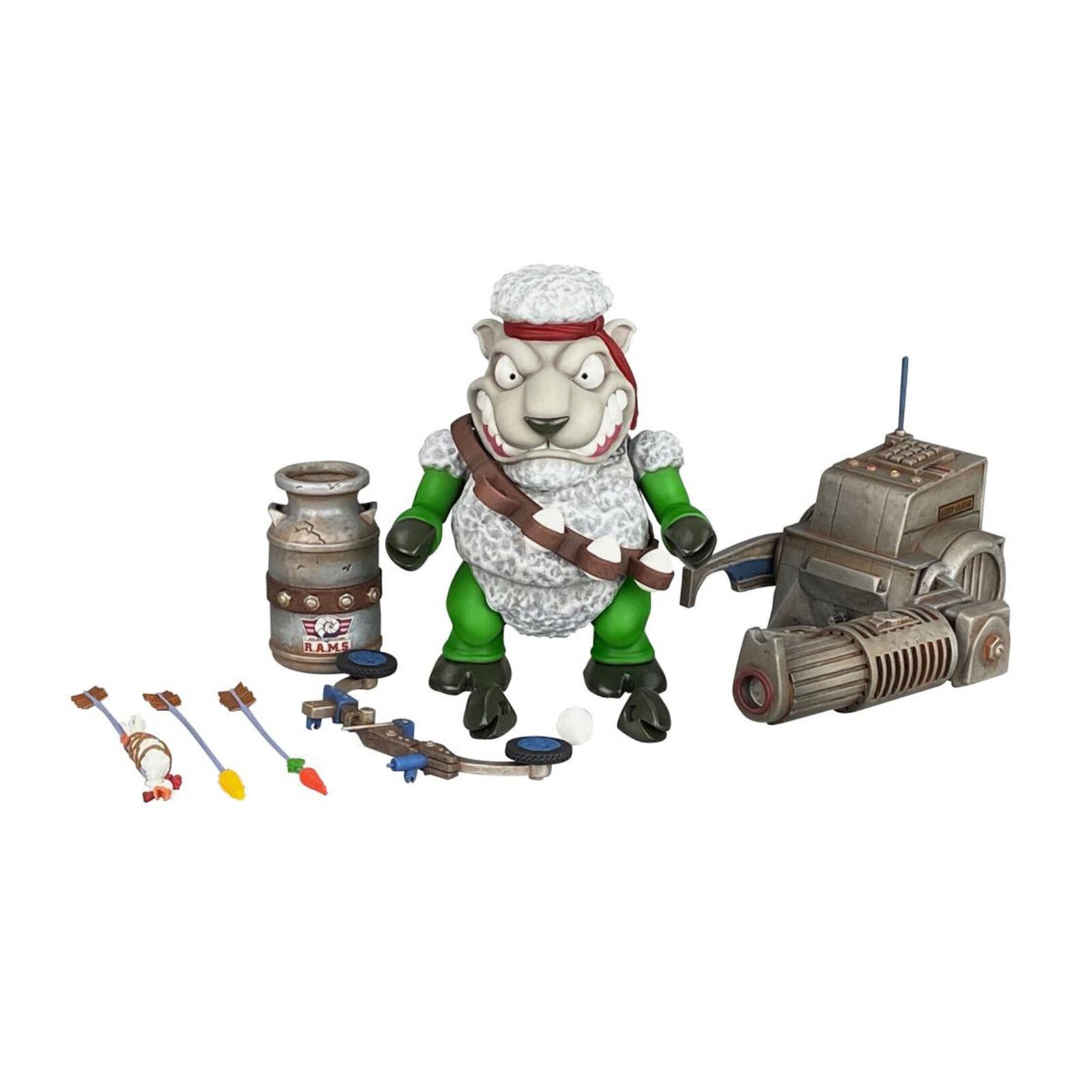 Фигурка героя из шерстяного пуловера Barnyard Commandos Sargent, НОВАЯ В НАЛИЧИИ