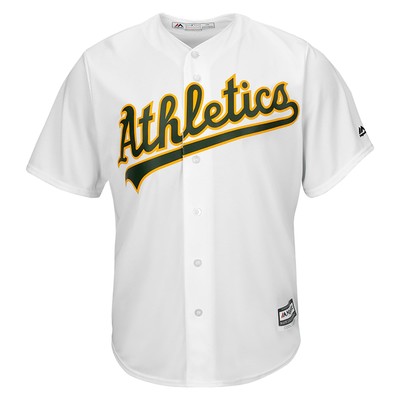 FANATICS MLB OAKLAND ATHLETICS JOSH PHEGELY MAJESTIC HEIM REPLIK TRIKOT SHIRT HERREN
