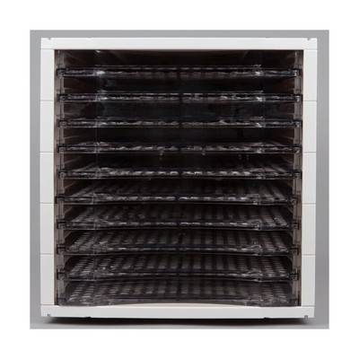 Weston Fruit & Veggie Dehydrator, 10-Tray (75-0201-W), Ultra Quiet Fan 10 Tray
