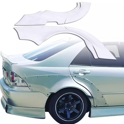 ModeloDrive FRP MSV Wide Body 65mm Fender Flares (rear) 6pc IS300 4dr for IS Se