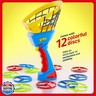 Ninja Blast Flying Disc Launcher for Kids - Boys Toys Ages 4-8 Year Old - Birthday Gifts for Boy Age 4, 5, 6, 7, 8, Years - Outdoor Toys Games Gift - Backyard Toy Activities Ideas - 6-8, 5-7