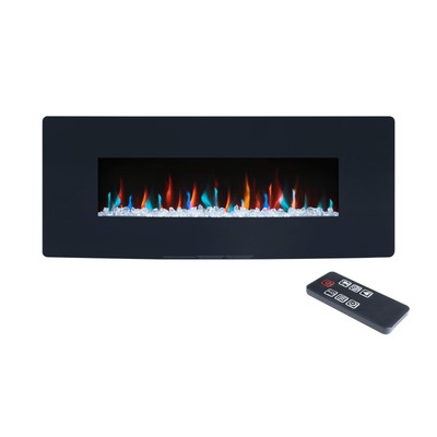 Insert, 36" In-wall Recessed And Wall Mounted 1500 W Faux ...