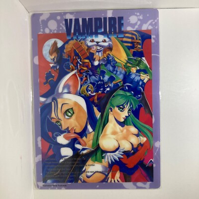 Darkstalkers Vampire vintage anime shitajiki pencil board new