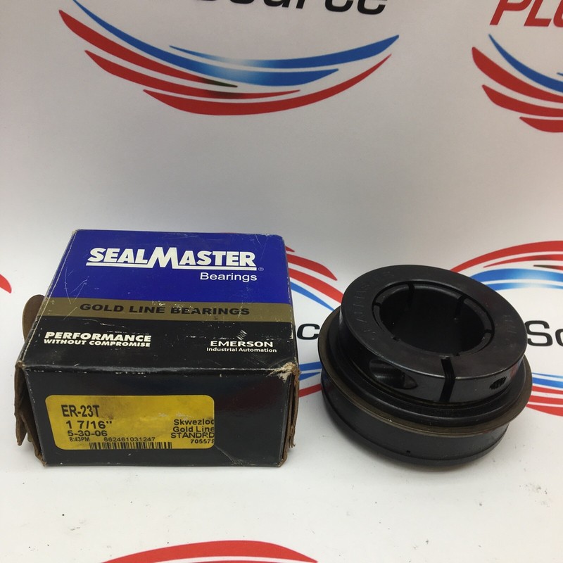 SEALMASTER GOLD LINE ER23T 17/16'’ SKWEZLOCK INSERT BEARING