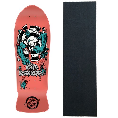 Santa Cruz Old School Skateboard Deck Roskopp Three Re-Issue