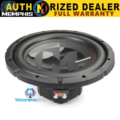 MEMPHIS AUDIO PRX1224 12'' SUB 600W MAX 4-OHM 2-OHM SUBWOOFER BASS SPEAKER NEW