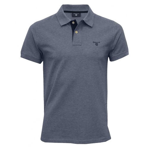 gant blue polo shirt