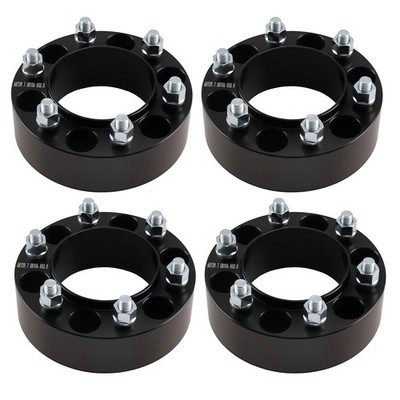 2 Inch Wheel Spacers Hub Centric for Toyota 4Runner Tacoma Tundra 6x5.5 M12x1.5