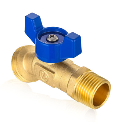 EFIELD 1/4Turn Male Spigot Outdoor Brass Valve 3/4'' Or 1/2'' NPT Inlet x 3/4'' MHT