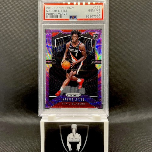 2019-20 Panini Purple Wave Prizm #269 Nassir Little RC