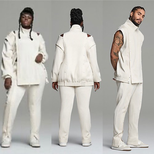 New Adidas x Ivy Park Monogram Track Jacket Gender Neutral New Adidas x Ivy Park Monogram Track Jacket Gender Neutral