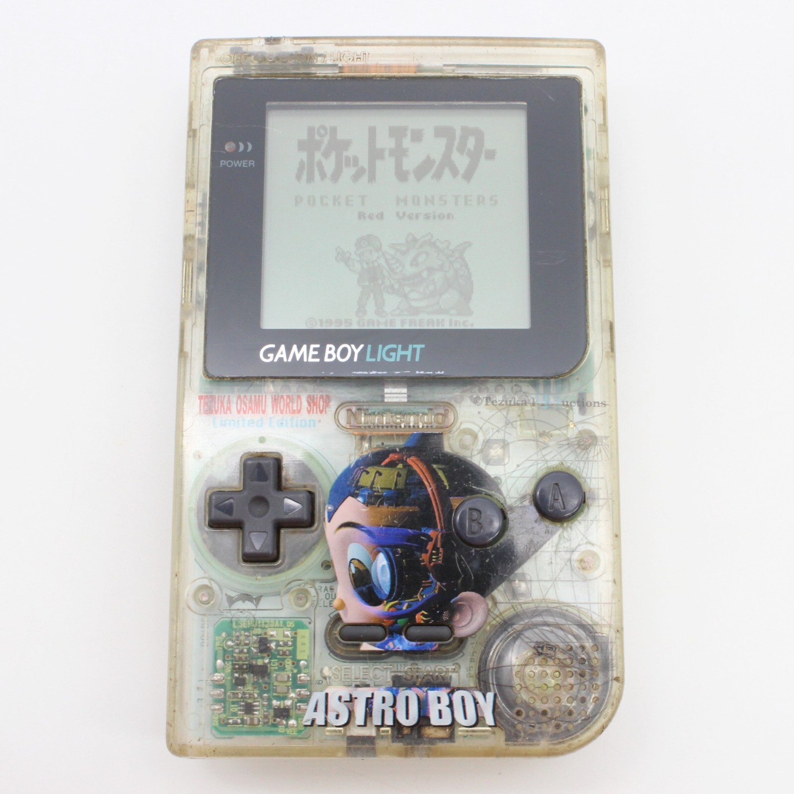 Gameboy Light Console Tezuka Osamu Astro Boy Clear Limited Gameboy Light Console Tezuka Osamu Astro Boy Clear Limited