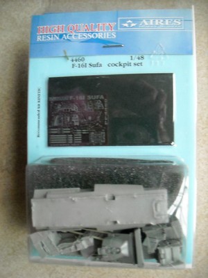 Aires 1/48 4460 F-16I Sufa Cockpit Set for Kinetic Kit
