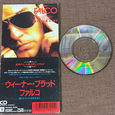 FALCO Wiener Blut / Tricks JAPAN 3'' CD SINGLE 10P3-6041 Not-snapped /Not-folded