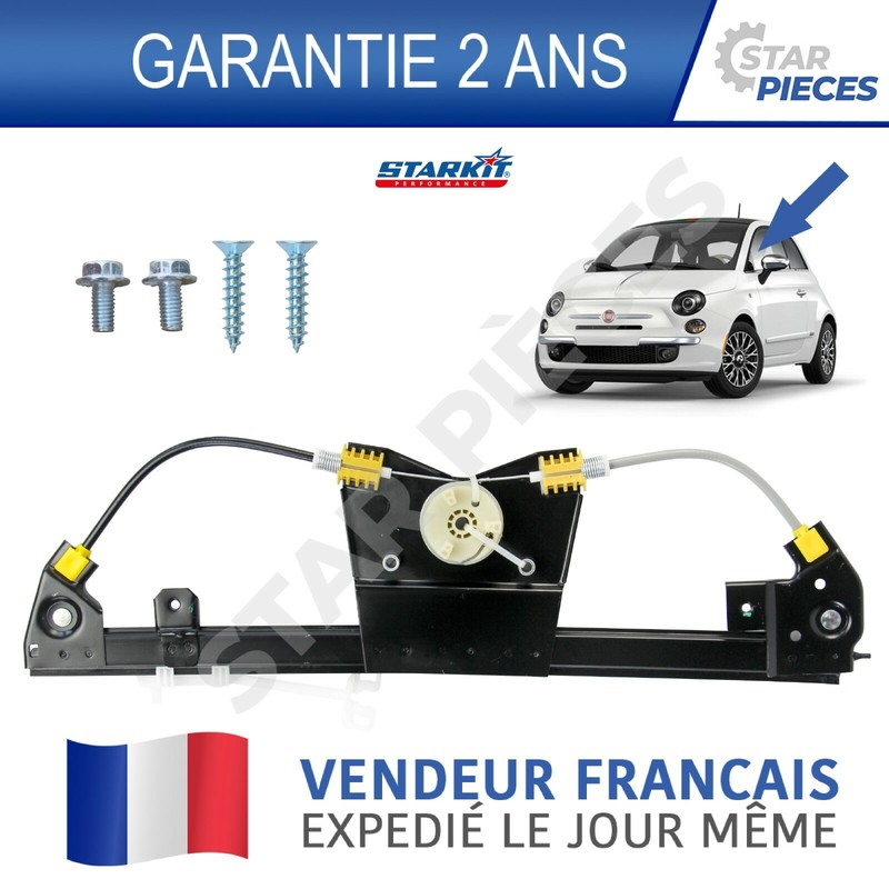 Leve-Vitre Avant Gauche Neuf Fiat 500 - 500 C - Abarth A Partir De 2007