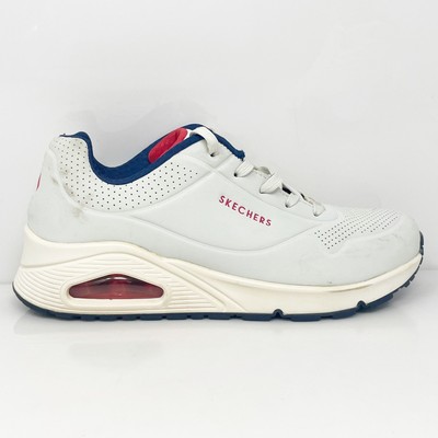 

Skechers Womens Uno Stand On Air 73690 Белая повседневная обувь Кроссовки Размер 8, Белый, Uno Stand On Air
