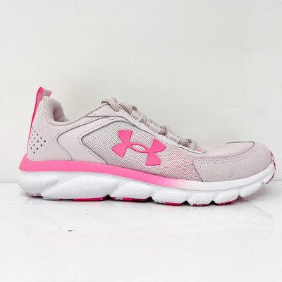 

Under Armour Boys Assert 9 3024634-600 Розовые кроссовки для бега, размер 3,5 года, Розовый, Assert 9