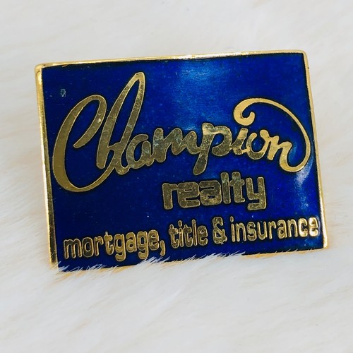 Champion Realty Realtor Enamel Lapel Pin - Severna Park MD