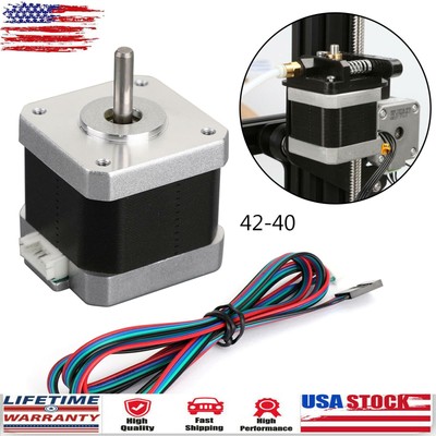 3D Printer 42-40 1.0A X/Y/E-axis Stepper Motor For 3D Creality Ender 3 Pro CR-10