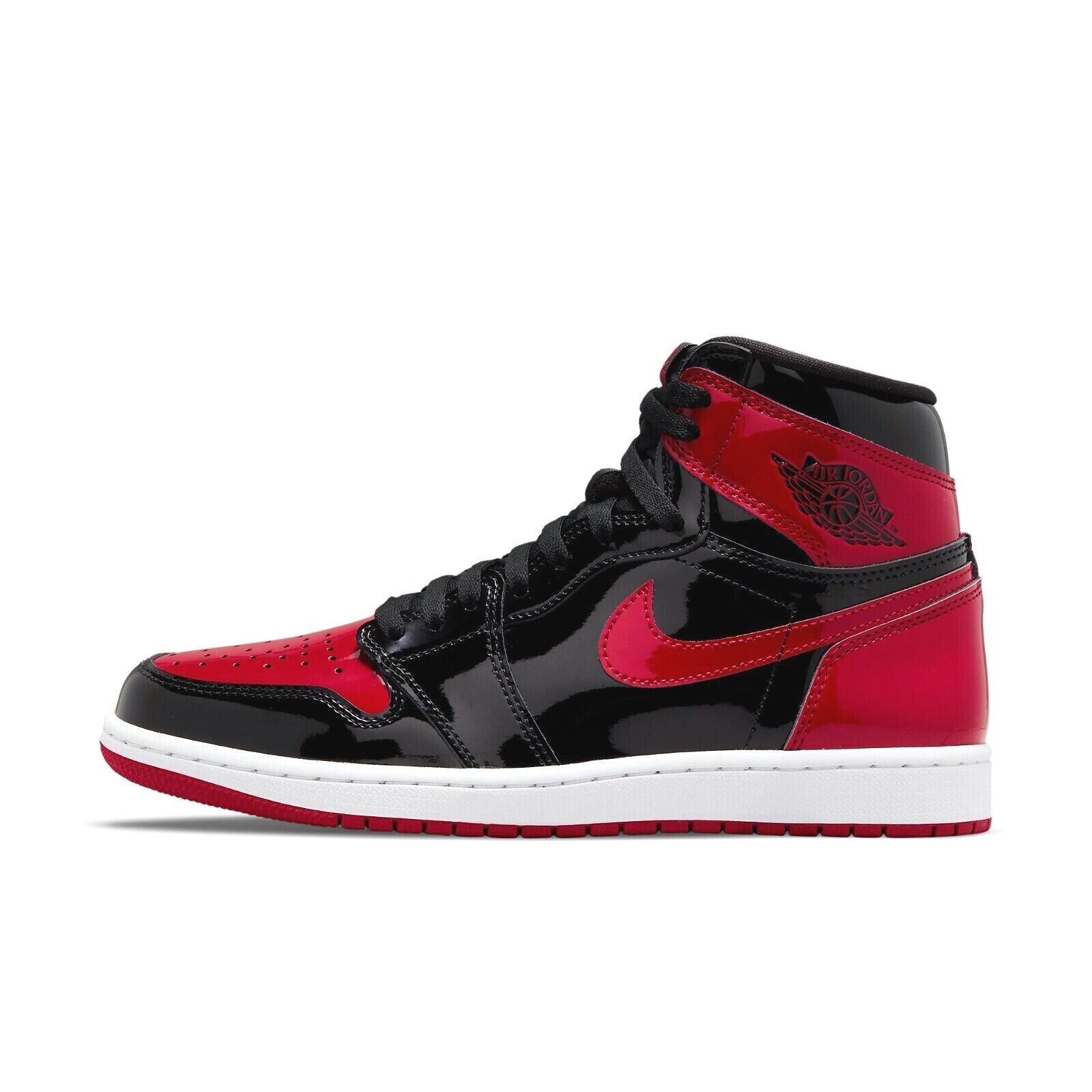 Nike Jordan 1 Retro High OG Patent Bred Shoes (555088-063 Nike Jordan 1 Retro High OG Patent Bred Shoes (555088-063
