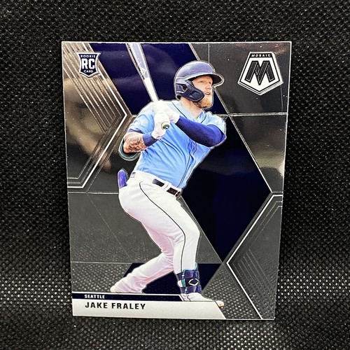 2020 Panini Mosaic Jake Fraley RC Rookie Seattle Mariners