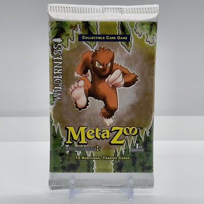Metazoo Games Wilderness 1st Edition Trading Card Game Booster Pack Sealed