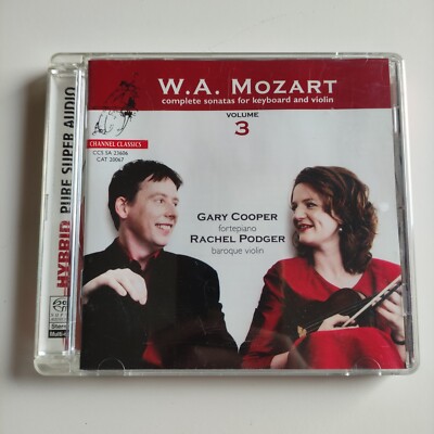 Mozart - Complete Sonatas (Vol. 3) / 1 CD / Channel Classics