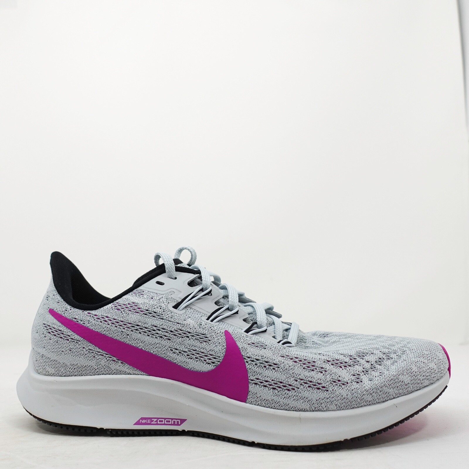 Nike Air Zoom Pegasus 36 Mens Size 8 Gray Purple Running
