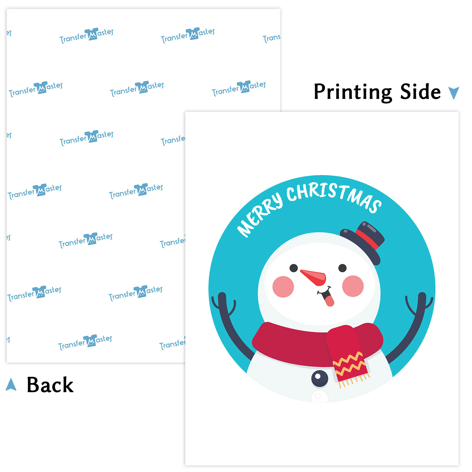 200 Bulk Blue Grid Iron-on Heat Transfer Paper Dark Fabric 8.5x11 Inkjet +Cricut