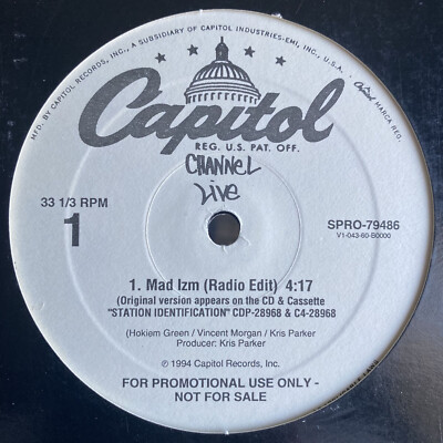 CHANNEL LIVE + KRS-ONE - MAD IZM (12