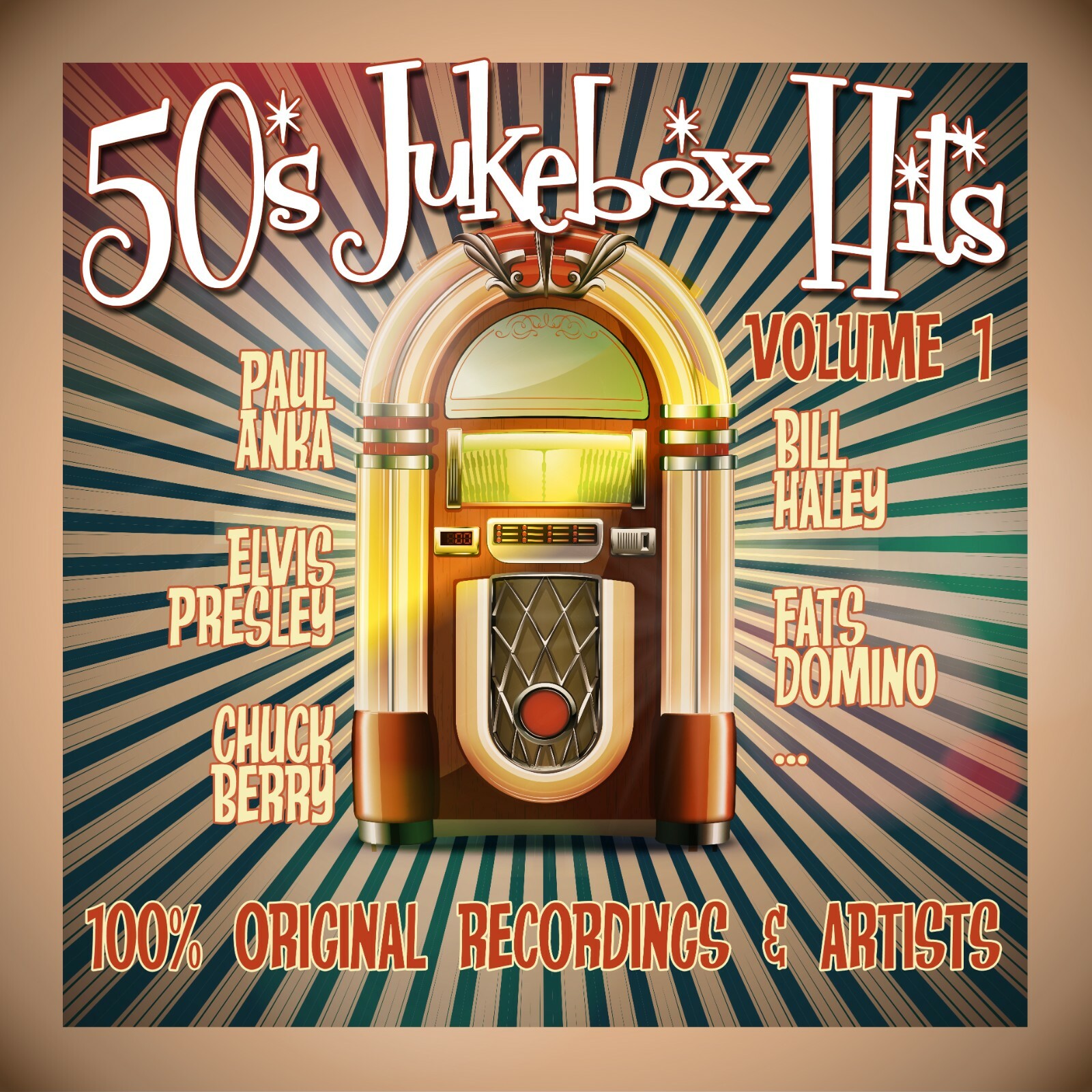 LP 50s Jukebox Hits Vol.1 von Various Artists LP Vinyl LP 50s Jukebox Hits Vol.1 von Various Artists LP Vinyl
