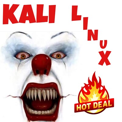 KALI LINUX LIVE BOOTABLE 32GB USB,  HACKING TOOLS, LIVE OR INSTALL 