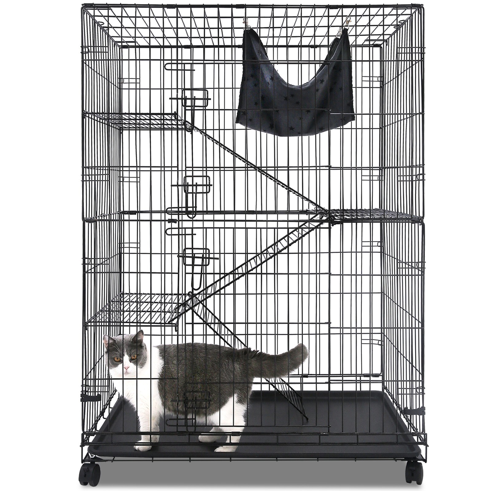 置物 maocat Amazon.com : PAWZ Road Large Cat Tree, 51 Inches Wooden Cat