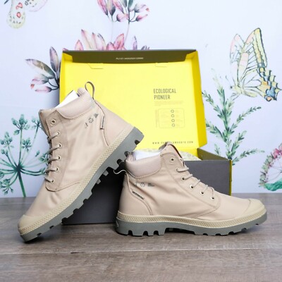 Palladium Pampa Cuff Recycle WP+ Safari Womens 8.5 Mens 7