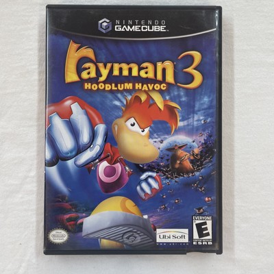 Rayman 3: Hoodlum Havoc (GameCube, 2003) Authentic Case With Manuals No Game