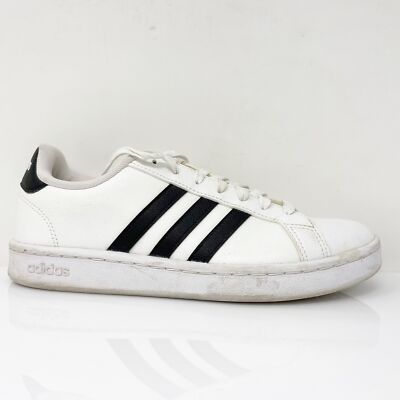 

Adidas Womens Grand Court F36483 Белая повседневная обувь Кроссовки Размер 8, Белый, Grand Court