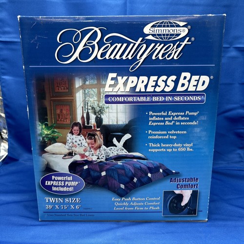 Blue Simmons® Beautyrest® Twin ™ Express Bed Air Mattress
