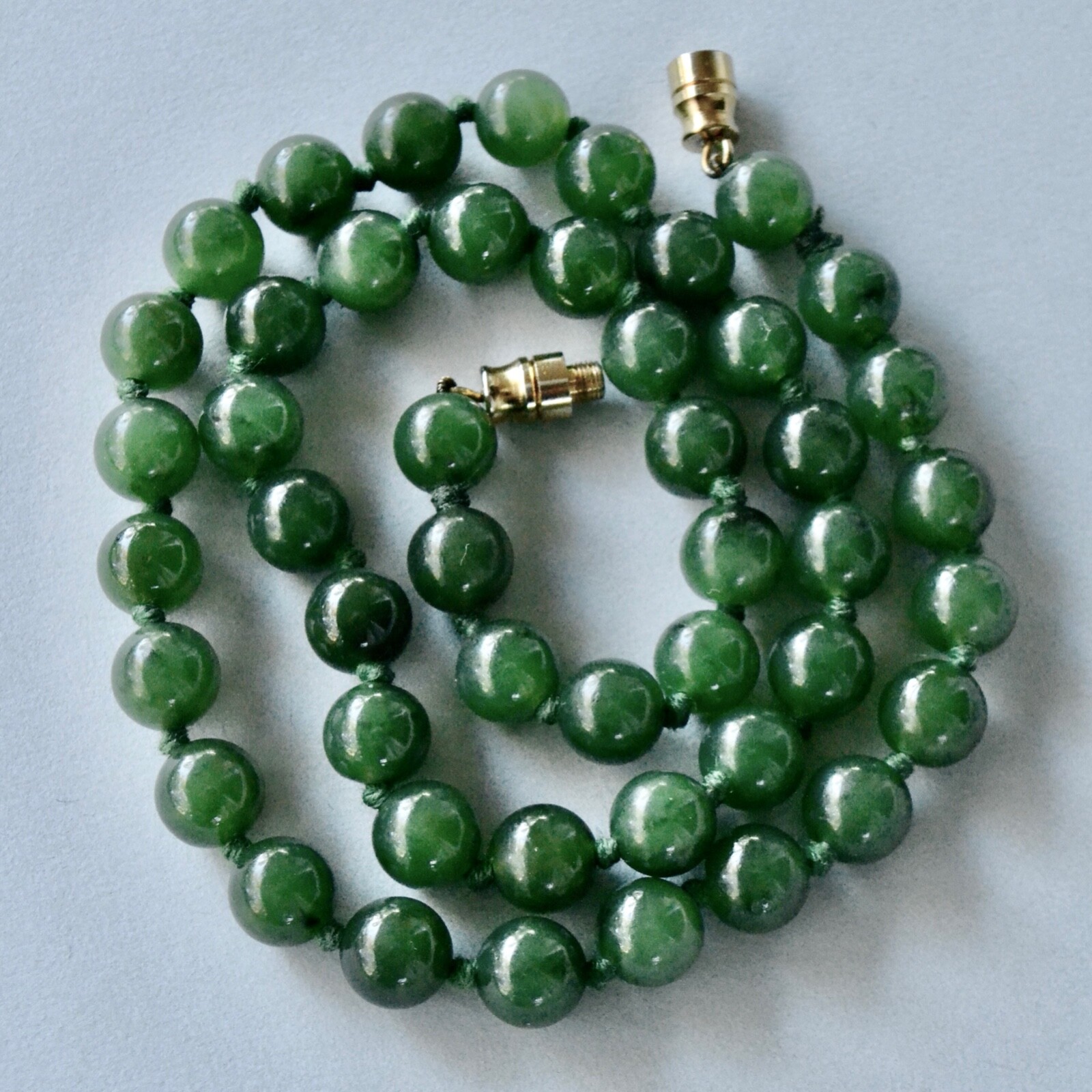 【TATIANA】Apink銀紙着用★Green Mix Coin Beads Necklace Bunch Of Green Beads Necklace – The Amethyst Store