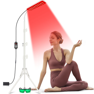 IR Light Therapy Lamp Full Body LED Panel with Stand Back Muscle Pain Relief