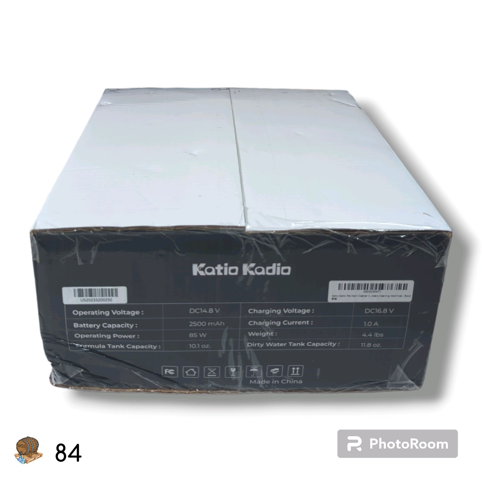 KATIO KADIO Pet Stain Cleaner Carpet & Upholstery Cleaning Machines - Black