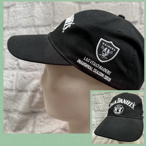 Jack Daniels Las Vegas Raiders Inaugural Season 2020 Hat Whisk...