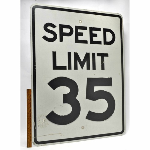 USA SPEED LIMIT看板　ジャンク USA SPEED LIMIT看板 ジャンク