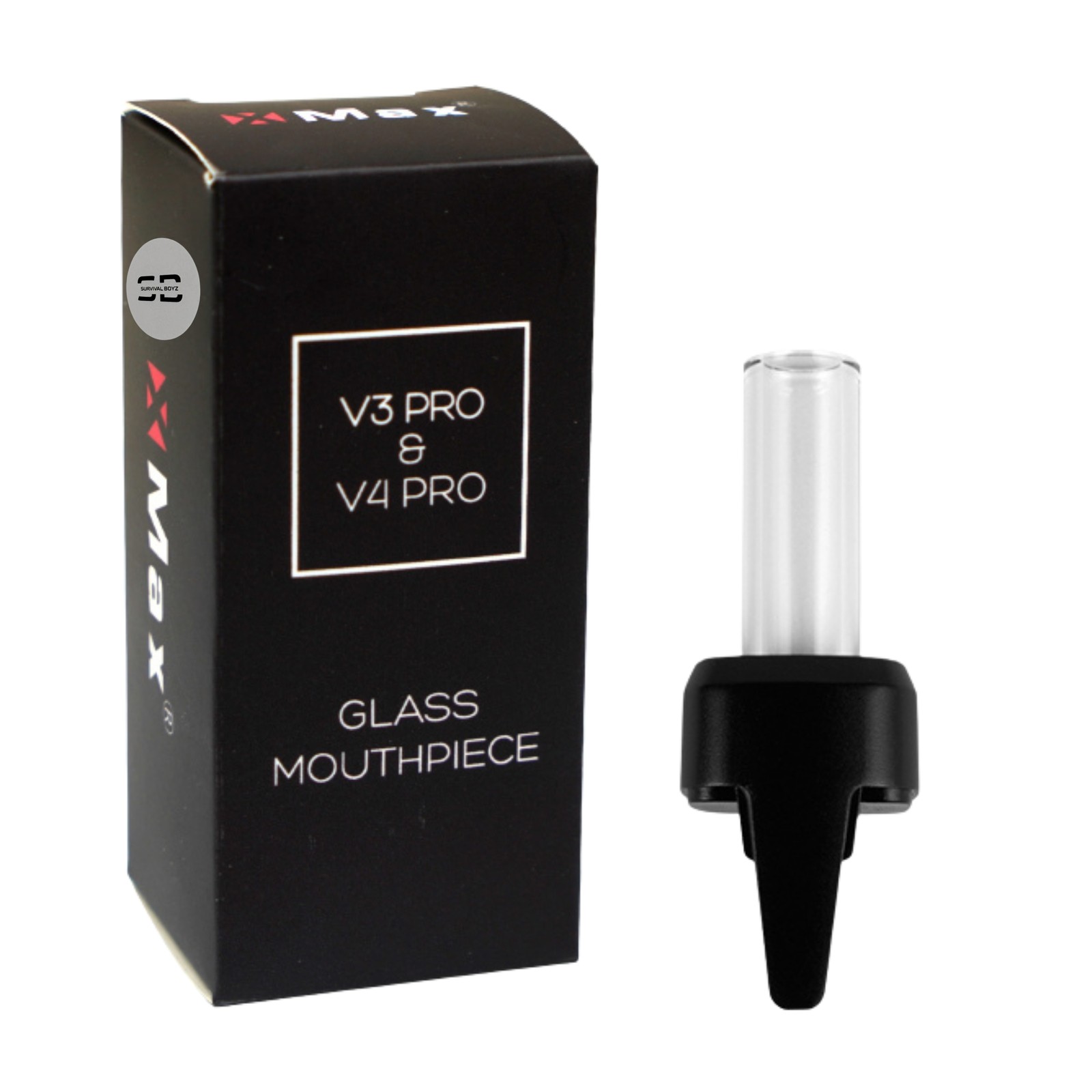 XMAX Glass Mouthpiece - 1 Pack - No Nicotine