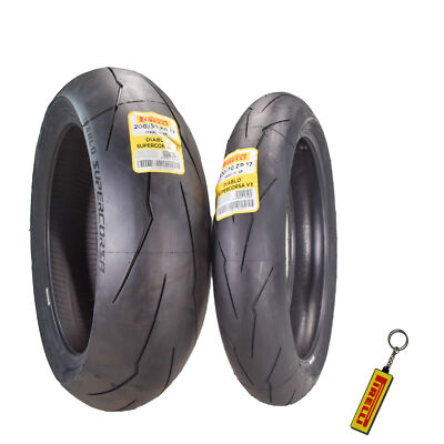 Pirelli Diablo Supercorsa V3 Front 120/70-17 & Rear 200/55